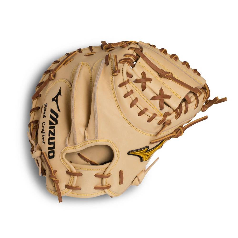 Catchers Mitt Mizuno Baseball Pro 33.5" Donna - Marroni - 35691-ZKTH